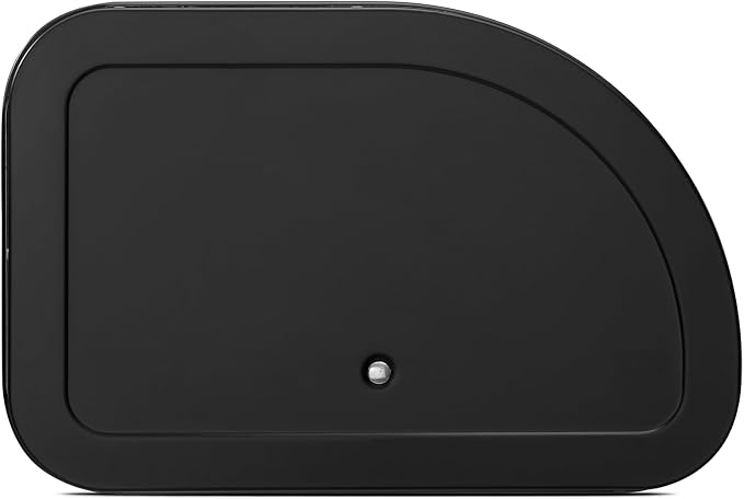 Brabantia Roll Top Bread Box | Large | Matt Black | Metal Front Opening Bread Store for Kitchen Countertop | Partly Flat Top for Extra Storage, Magnet Closing Lid | Fits 2 Loaves - Image 4