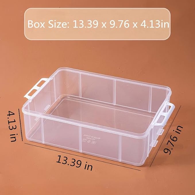 4-Tier Cupcake Carrier Stackable Storage Container,Store up to 48 Cupcakes | Plastic stackable trays with Lid and Handle. Lightweight for parties, baking, travel. Keeps cupcakes secure. BPA-free. - Image 8
