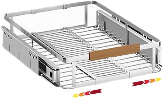 11.8~18"x17.3" Pull Out Cabinet Organizer，1Pack Expandable Sliding Cabinet Shelves，Side Mounting by Unknown