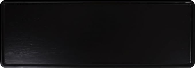 Bamboo Serving Tray - 26" x 9" x 0.75" - Black - 3 Trays by BambooMN