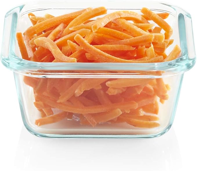 Snapware Total Solutions (2-Pack, 1 & 4 Cup) Glass Food Storage Containers Set, Airtight & Leakproof Locking BPA-Free Lids, Freezer Dishwasher Microwave Safe - Image 5