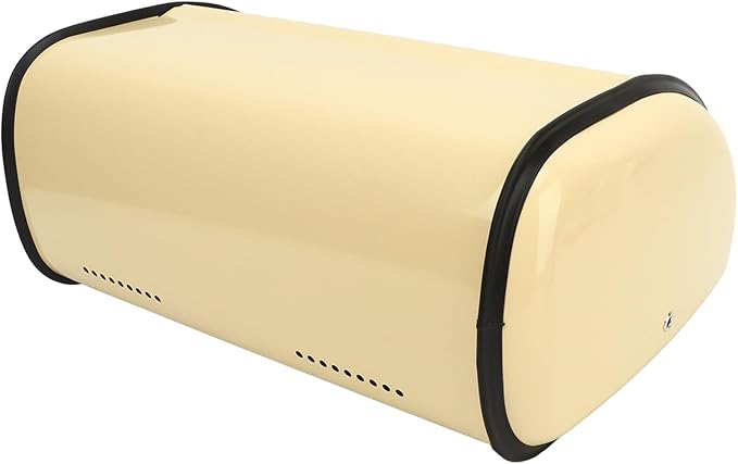 Metal Bread Box, Vintage Roll Top Bread Storage Bin for Kitchen | Countertop Bread Storage Holder, Large Space, Keeps Bakery Items Fresh Longer, Store Bread Cake Doughnut Biscuit Dry Food - Image 7