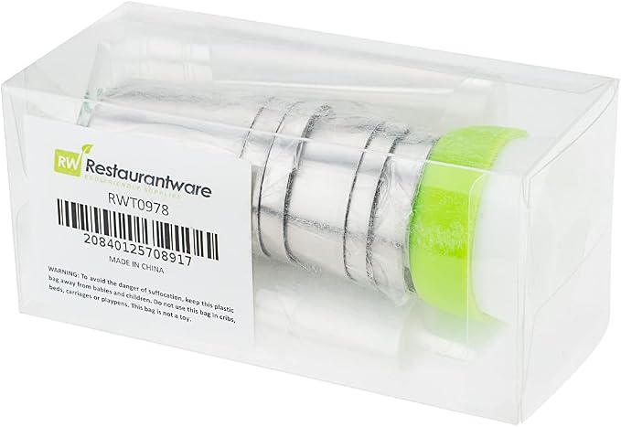 Restaurantware Pastry Tek Russian Piping Tips Set 17 Piece Durable Cake Decorating Kit - 6 Piping Tips 10 Piping Bags Stainless Steel Piping Bags And Tips Set 1 Tri-Color Coupler - Image 2