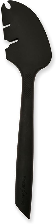 Silicone Spatula ONE Mixer Beater Scraper and Spatula, Black - Image 2