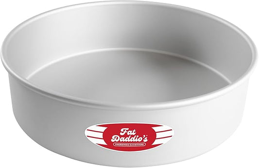 Fat Daddio's Round Cake Pan, 11 x 3 Inch, Silver by FatDaddios