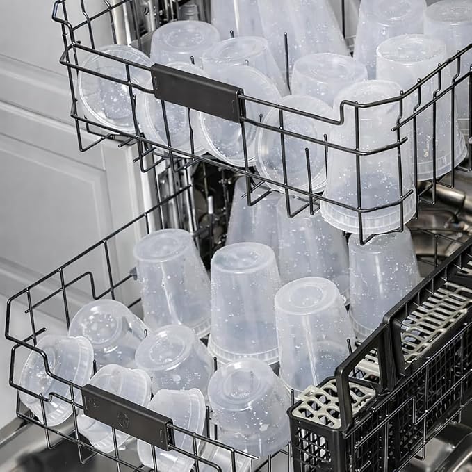 Deli Food Containers with Lids – 240 Sets Bulk Value Pack, 24 Oz Airtight Food Storage Meal Prep Takeout & Restaurant Containers, BPA-Free, Microwave, Freezer & Dishwasher Safe (24 Oz) - Image 8
