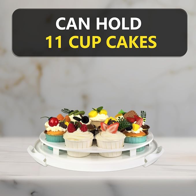 2 Pack Pie Carrier with Lids and Handles, Loadable Cupcake or Pizza Storage Containers, Includes Insulated Bags and Insulated Non-Slip Pads, Perfect for Transportation (Grey) - Image 4