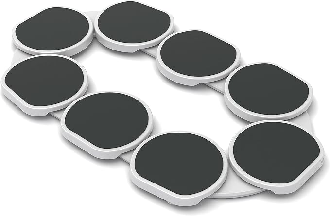 The Lazy Susan Revolution - Full Set - Dark Gray - The First Patented Lazy Susan Turntable Expandable for Rectangular & Oblong Tables - Kitchen & Dining Tables - Great Gift! Parties & Gatherings. - Image 2