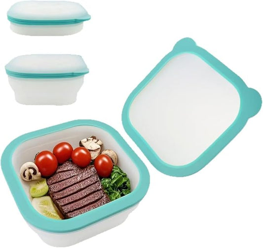 Fold Magnetic Attraction Food Preservation Box, Refrigerator Food Preservation Container, food storage containers with lids，Leak-Proof, Extends The Preservation Time Of Fruits, Vegetables, Meats, Etc. by Unknown