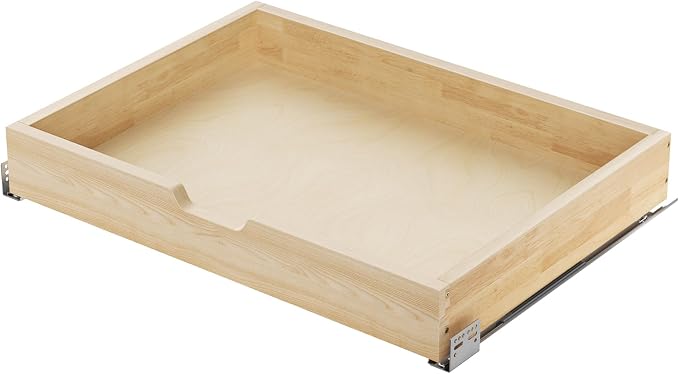ROOMTEC Pull Out Drawers for Cabinets, 28½” W x 21” D Soft Close Slide Out Drawers for Kitchen Cabinets, Cabinet Pull Out Shelves Requires At Least 29.5” Cabinet Opening by ROOMTEC