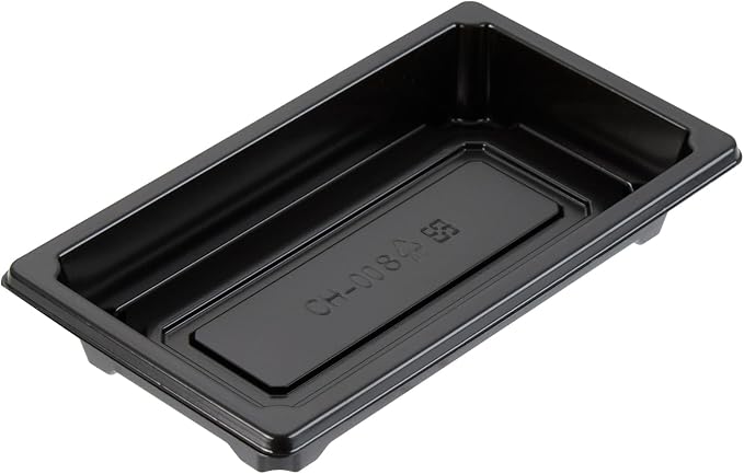Restaurantware Plastic Sushi Trays 100 Pack of 5.3 x 3.15 x 1.57 Inch With Clear Lids Leak-Resistant Sushi Take Out Boxes Stackable Containers For Grab-And-Go - Image 19