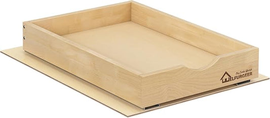 WelFurGeer Soft Close Pull Out Drawers for Cabinets, 14" W x 21" D Pull Out Cabinet Drawer with Heavy Duty Slides, Pull Out Cabinet Organizer, Cabinet Roll Out Drawers, Pull-Out Home Organizers by WelFurGeer