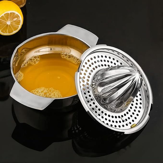 Stainless Steel Lemon Squeezers, Manual Juicer Lime Citrus Orange Fruit Hand Press Squeezer - Image 5