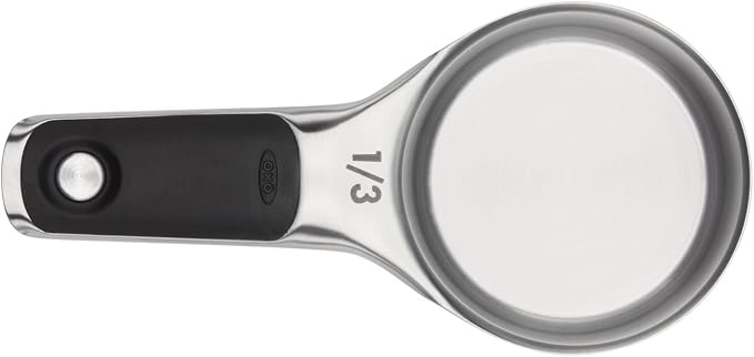 OXO Good Grips Stainless Steel Measuring Cups and Spoons 8-Piece Set,4 Cups and 4 Spoons,(Pack of 2) - Image 9