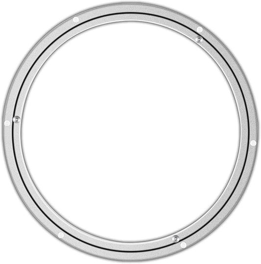 Lazy Susan Hardware Rotating Turntable Bearings Swivel Plate Hardware Aluminum Metal for Dining-Table and Workbench (12 Inchs) … by Brand
