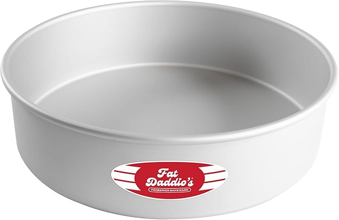 Fat Daddio's Anodized Aluminum Round Cake Pan, 12 x 3 Inch by FatDaddios