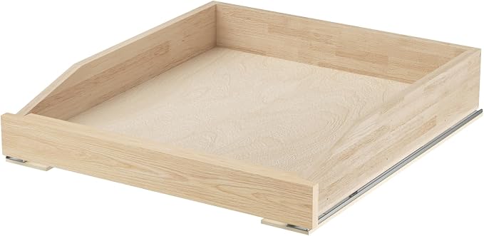 Pull Out Cabinet Drawer 19½” W x 21” D, Soft Close Pull Out Cabinet Organizer, Bottom Assembly by Unknown