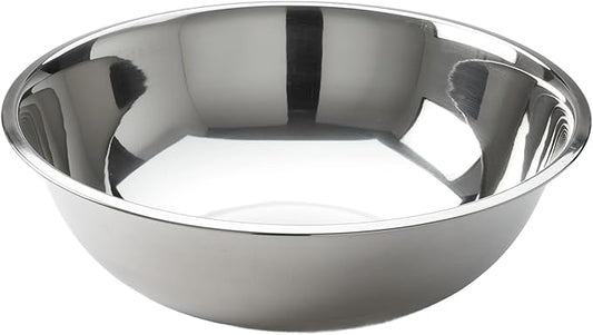 American METALCRAFT, Inc. SSB400 Stainless Steel Mixing Bowl, 10.5' Diameter, Silver, 4-Quart by AmericanMetalcraftInc