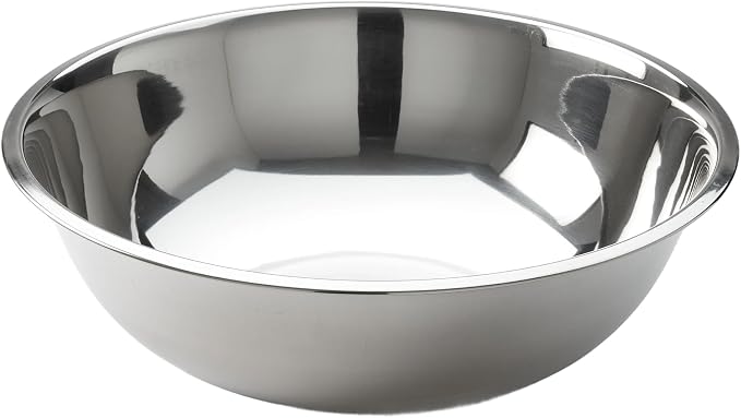 American Metalcraft 20 qt Stainless Steel Mixing Bowl,Silver by AmericanMetalcraftInc