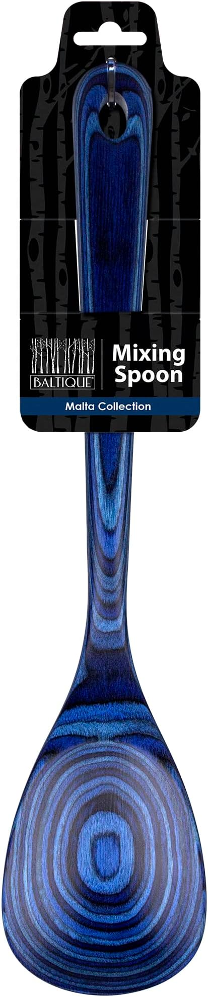 Totally Bamboo Baltique Malta Collection 12-1/2" Wooden Cooking Spoon, Safe for Nonstick - Image 5