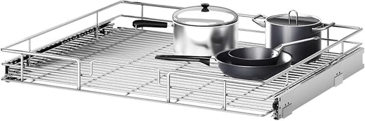 Pull Out Cabinet Organizer 31½" W x 21½" D, Heavy Duty Cabinet Pull Out Shelves, Slide Out Drawers Organization for Kitchen Cabinets Bathroom by Unknown