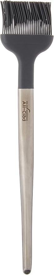 All-Clad Specialty Silicone Kitchen Gadgets Pastry Brush Kitchen Tools, Kitchen Hacks Silver - Image 2
