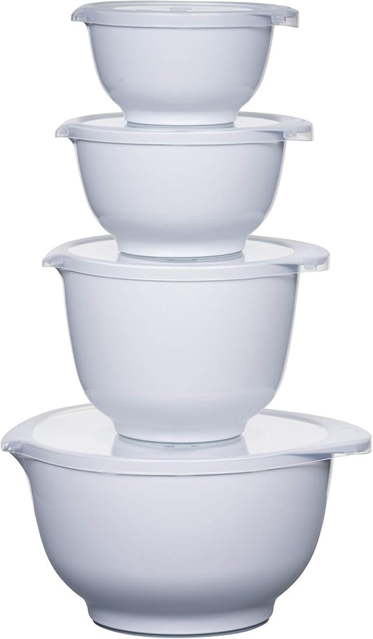 Rosti Precision Craft Mixing Bowl Set 4 Pcs Elevate Your Culinary Experience Stylish Nesting Bowls for Effortless Cooking and Baking by Rosti