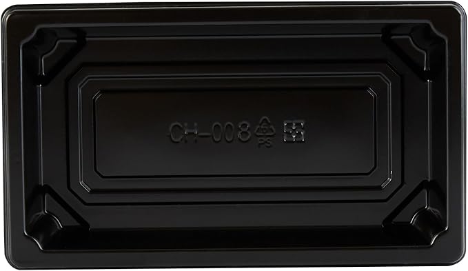 Restaurantware Plastic Sushi Trays 100 Pack of 5.3 x 3.15 x 1.57 Inch With Clear Lids Leak-Resistant Sushi Take Out Boxes Stackable Containers For Grab-And-Go - Image 20