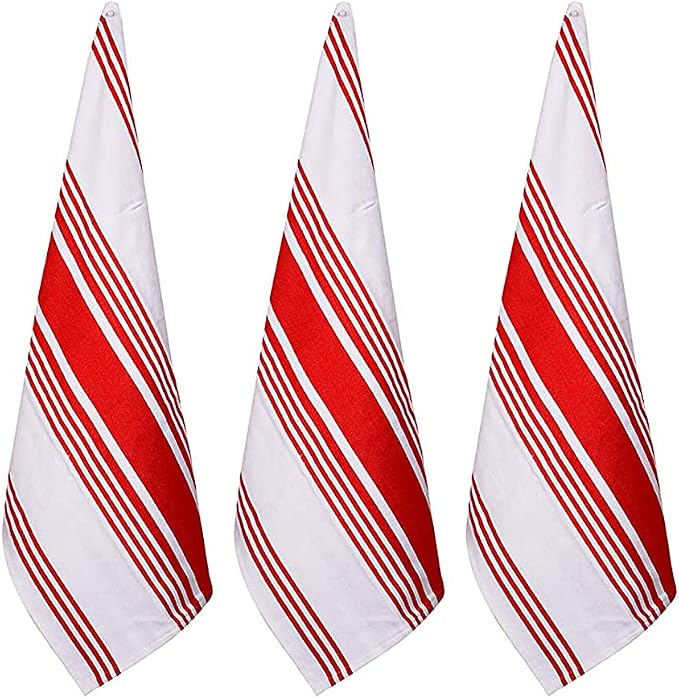 Urban Villa Kitchen Towels Cotton Dish Towels 20”x30” (Set of 3) Chillired - Image 2