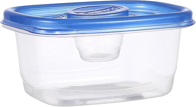 Glad GladWare To-Go Medium Rectangle Snack Containers, 24 Oz, 4 Count, 6-Pk | BPA-free plastic, tight seal, microwave and dishwasher safe, meal prep and lunches - Image 5
