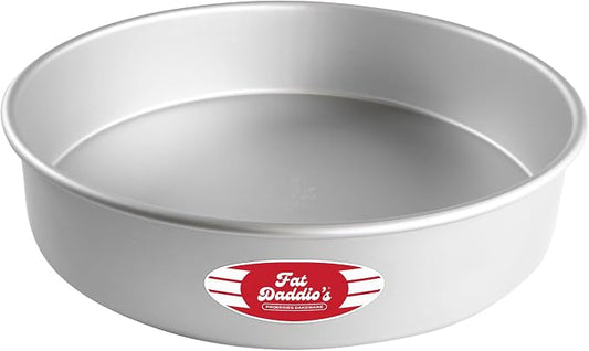 Fat Daddio's Round Cake Pan, 13 x 3 Inch, Silver by FatDaddios