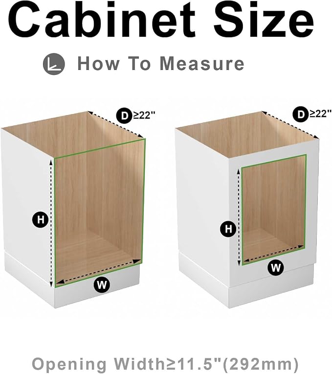 2 Tier Pull Out Cabinet Organizer,(11½"W x 22" D) Soft Close Slide Out Drawer For Kitchen Base Cabinet, Individual Pull Out Shelf, Roll Out Pantry Organization, 22 Inch Deep - Image 4