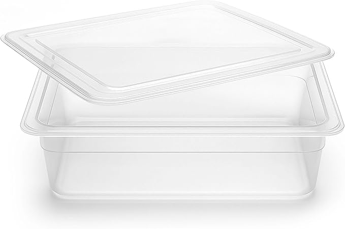 Brod & Taylor Proofing Container With 6L Capacity, Fits Up to 3000 Grams of Dough – Dough Rising Box for Bread, Sourdough & Pizza (Dishwasher Safe, BPA-Free) by BrodTaylor