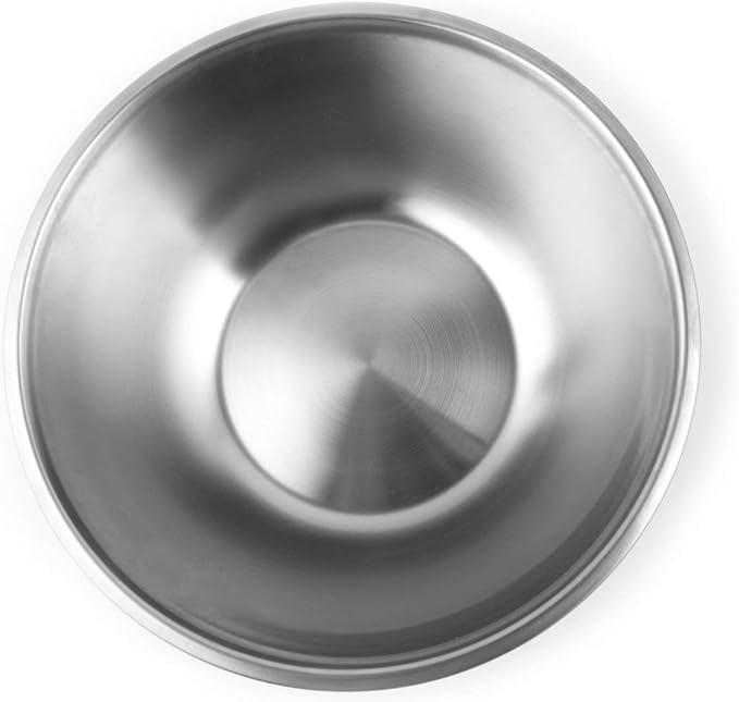 Fox Run Stainless Steel Mixing Bowl, 10.75 Quart Capacity Large Metal Bowl | Prep, Mix & Serve | Large 10.75 Quart Capacity | Durable Stainless Steel | Dishwasher Safe | Smudge & Scratch Resistant Bowl - Image 4