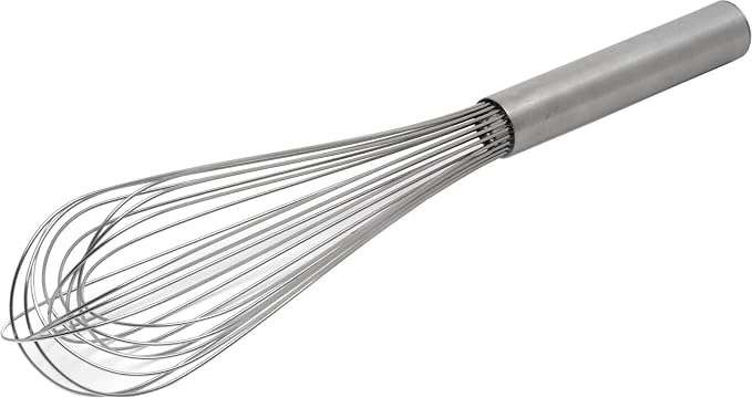 Genware NEV-62395 Balloon Whisk, Stainless Steel, 10", 250 mm by Genware
