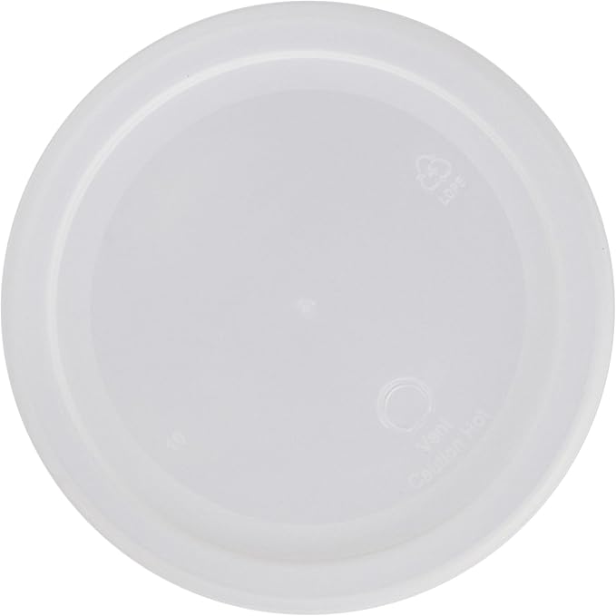 Restaurantware Plastic Food Container 100 Pack of 40 oz Clear Microwave-Safe Storage Container With Lid Leakproof Round Shape Disposable Freezer-Safe - Image 13