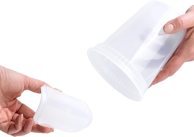 32 oz Deli Containers with Lids (240 Pack) Bulk – Plastic Quart Container with Lid Disposable 32oz freezer Soup & Food Storage Tall large Container 32 Ounce - Cups with Cover [240 Sets Case/Pack] - Image 4