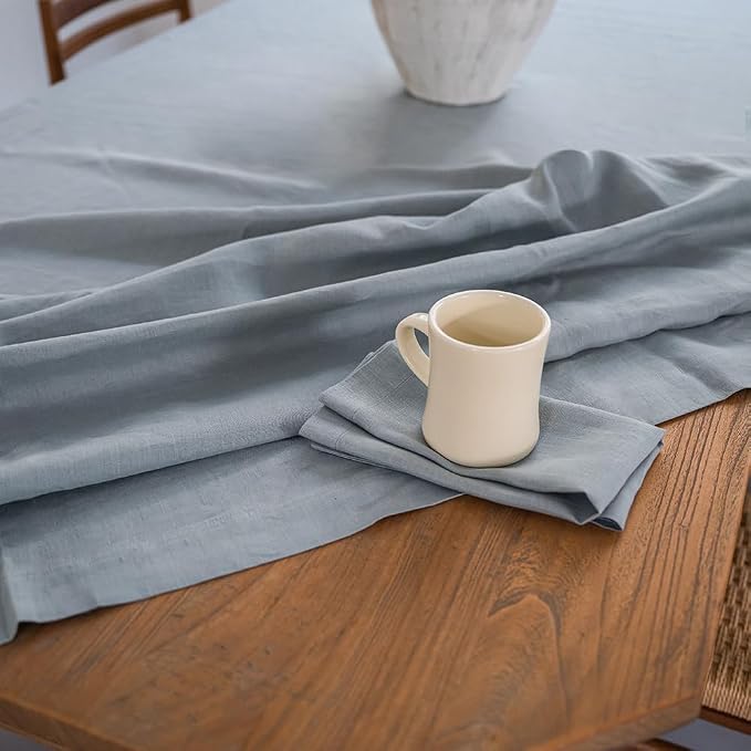 KNOKNO Eco-Friendly Hemp Napkins – 100% Organic, 18 x 18 Inch Cloth Napkins, Set of 4 | Sustainable 3-Month Growth Hemp, Reusable & Biodegradable Handmade Table Linens - Image 6