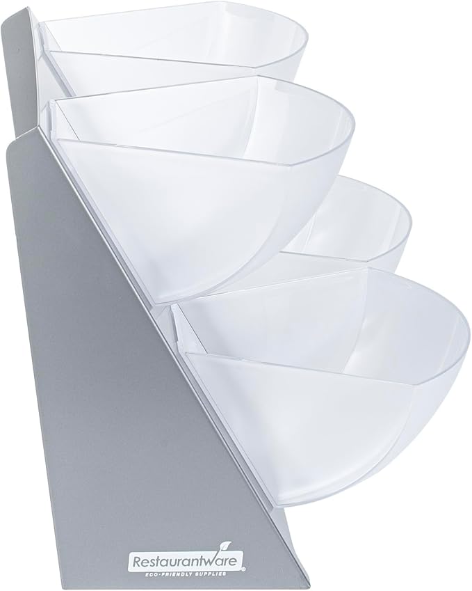 Restaurantware Condiment Organizer 1 Case 15.5 x 10 x 10.5 Inches Countertop Bin Holder Stainless Steel Removable Compartment Caddy Silver Tray for Coffee Station or Buffet Display - Image 11