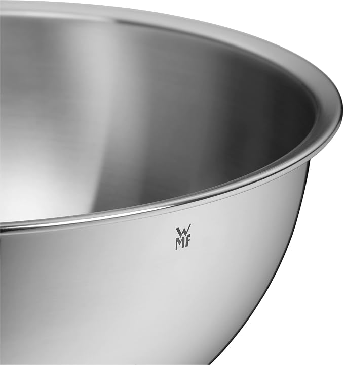 WMF 645709990 Gourmet Bowl Set for Kitchen 4-Piece, Cromargan Stainless Steel, Multifunctional, Mixing Bowl, Serving Bowl, Stackable - Image 4