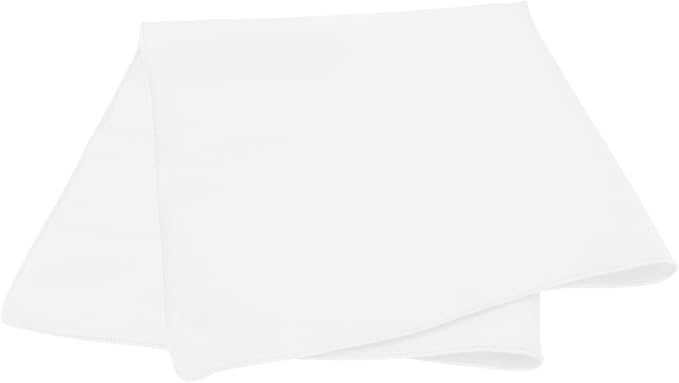 20x20-Inch Square Polyester Cloth Napkins, White Set of 12 | Bulk Case of 1 Dozen, Dinner Napkins, Serged Edges, Machine Washable, Wrinkle-Resistant, Flame-Resistant, Stain-Resistant - Image 2