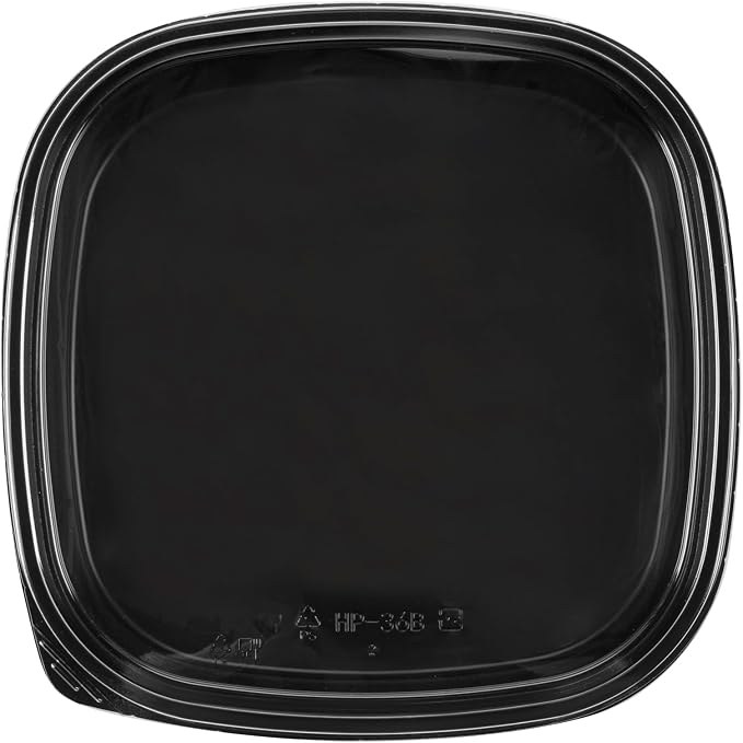 Restaurantware Plastic Sushi Trays 100 Pack of 12.6 x 12.6 x 1.77 Inch With Clear Lids Leak-Resistant Sushi Take Out Boxes Stackable Containers For Grab-And-Go - Image 13
