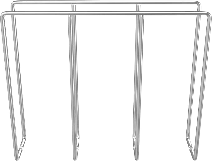 Rev-A-Shelf Baking Sheet Organizer for Wall/Base Cabinets, U-Shaped Bakeware & Cookie Sheet Wire Tray Divider for Kitchen Storage, Chrome, 596-10CR-52 - Image 4