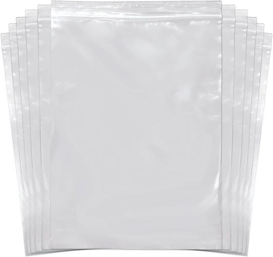SNL | 9" X 12" - 2 MIL - 1,000 Bags | Large | Strong | Zipper Lock Reclosable, Clear, Disposable, Plastic Bags, For Food and Storage