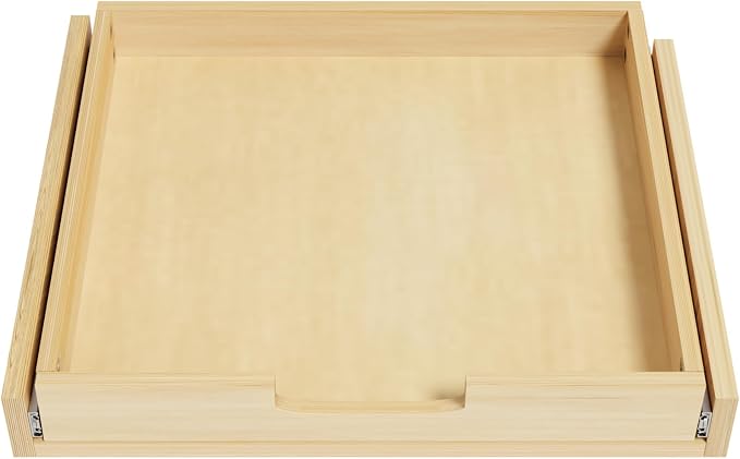 Pull Out Cabinet Organizer, 29''W×21''D Sliding Drawers for Cabinets, Soft Close Slide Out Wooden Pull out Drawers, Base Cabinet Organization for Kitchen, Pantry, Bathroom - Image 2