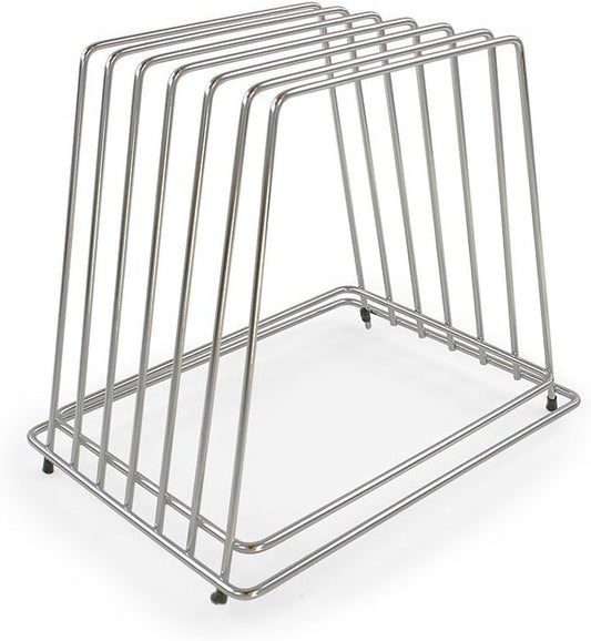 Commercial Cutting Board Rack, Fits 1" Thick Baking Pans and Sheets for Organizer - NSF Stainless Steel, Holds 6 Boards by ThirteenChefs
