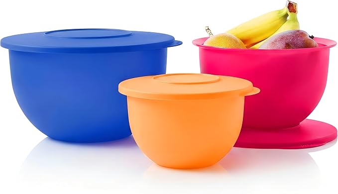 Tupperware Brand Impressions 6-Piece Classic Bowl Set (3 Bowls + 3 Lids) - Dishwasher Safe & BPA Free - Airtight, Leak-Proof Food Storage Containers for Fridge & Pantry - Image 7