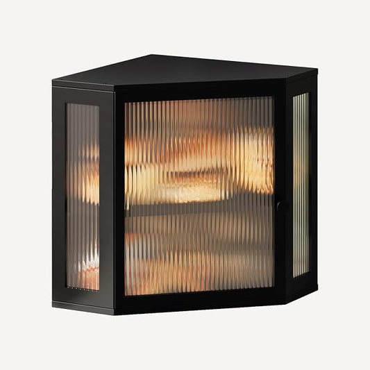 Corner Bread Box for Kitchen Countertop,Bread Storage Bin (Black, Medium) | Double Layer Large Capacity Bamboo Bread Container with Acrylic Door,Height Adjustable by Vellzeyce