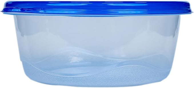 Glad GladWare Big Bowl Food Storage Containers, Large, 48 Oz, 3 Count, 6-Pk | Lock-tight seal for soups, salads, and meal prep in a large round format; microwave and dishwasher safe - Image 4