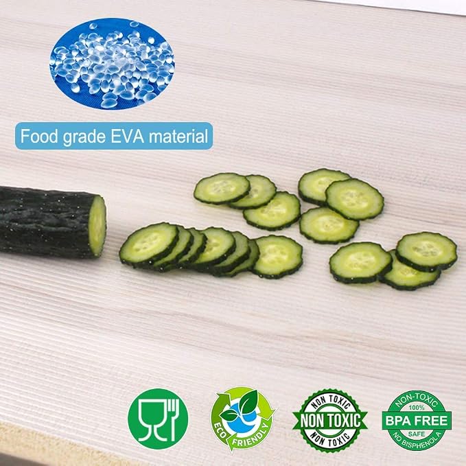 Glomen Refrigerator Liners, Fridge Mats, Washable Oil-Proof Fridge Pads Shelves Drawer Cabinet Liners, 17.5 Inches x 20 FT, Refrigerator Mats for Shelves (17.5 Inches x 20 FT)… - Image 5